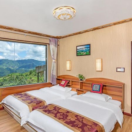 Longji Rice Terraces Green View Guesthouse หลงเซิง ภายนอก รูปภาพ
