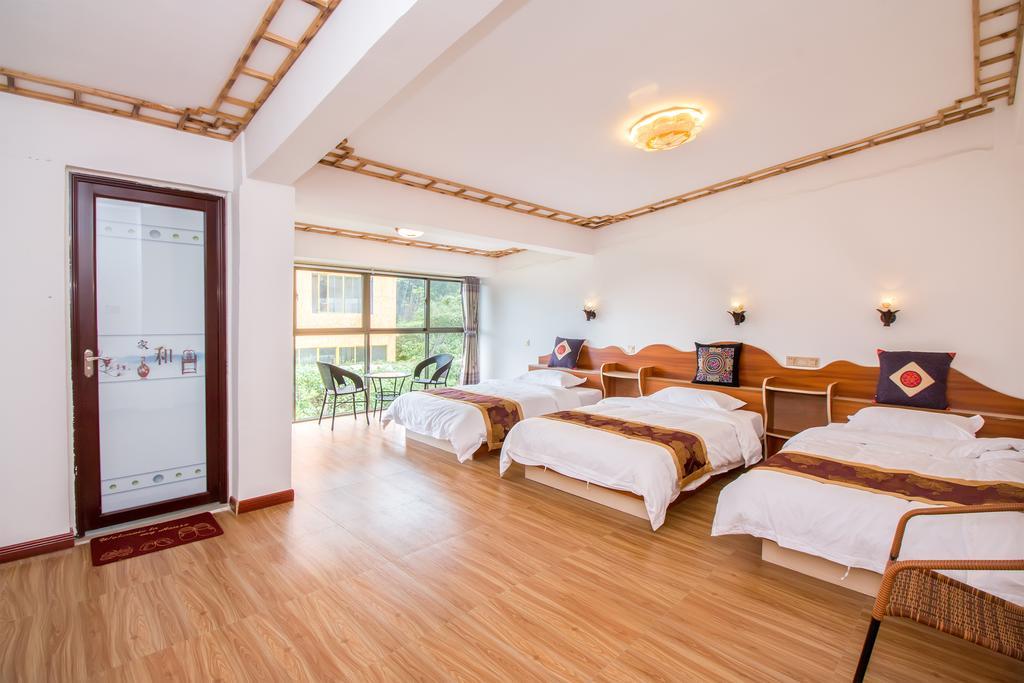 Longji Rice Terraces Green View Guesthouse หลงเซิง ภายนอก รูปภาพ