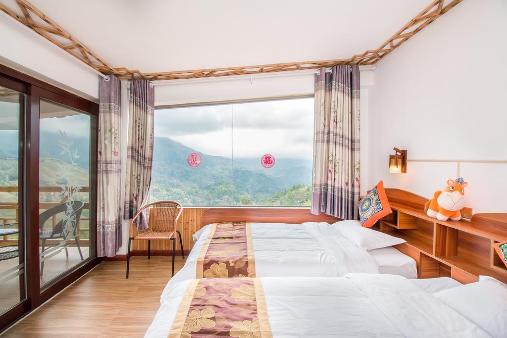 Longji Rice Terraces Green View Guesthouse หลงเซิง ภายนอก รูปภาพ