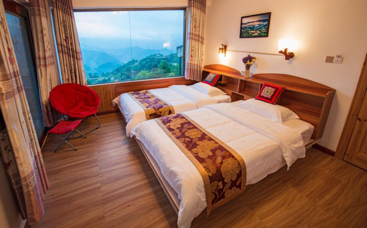 Longji Rice Terraces Green View Guesthouse หลงเซิง ภายนอก รูปภาพ
