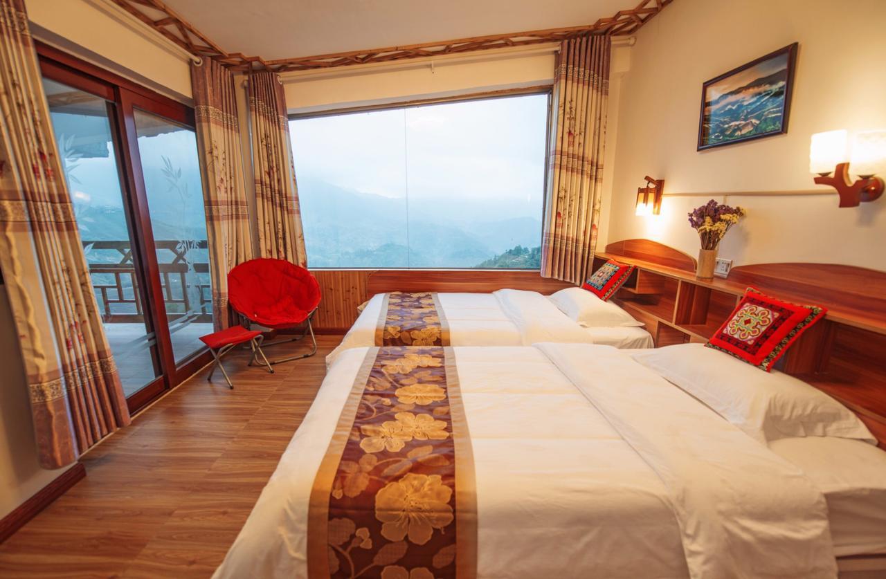 Longji Rice Terraces Green View Guesthouse หลงเซิง ภายนอก รูปภาพ