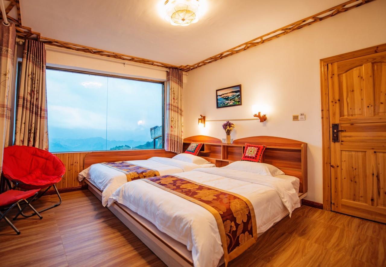 Longji Rice Terraces Green View Guesthouse หลงเซิง ภายนอก รูปภาพ