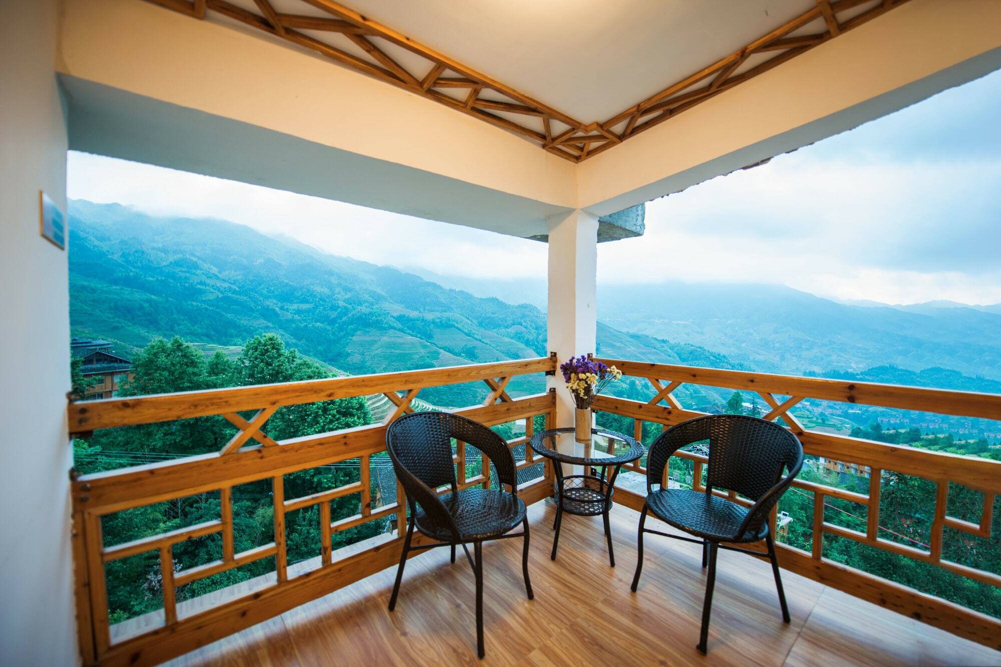 Longji Rice Terraces Green View Guesthouse หลงเซิง ภายนอก รูปภาพ