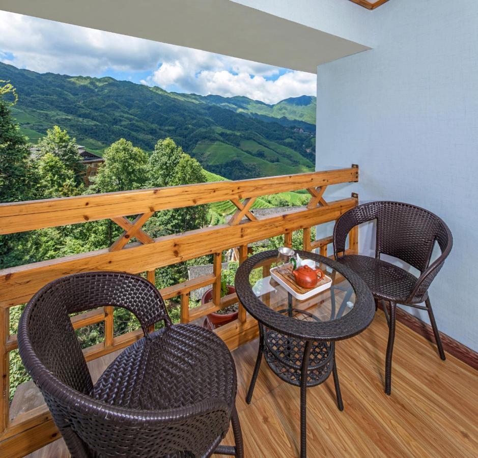 Longji Rice Terraces Green View Guesthouse หลงเซิง ภายนอก รูปภาพ