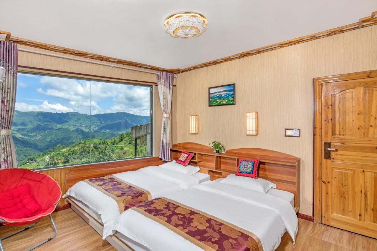 Longji Rice Terraces Green View Guesthouse หลงเซิง ภายนอก รูปภาพ