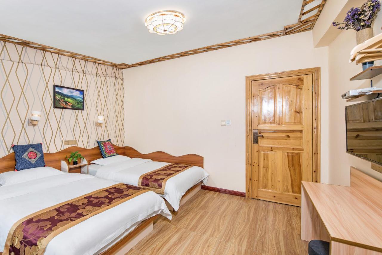 Longji Rice Terraces Green View Guesthouse หลงเซิง ภายนอก รูปภาพ