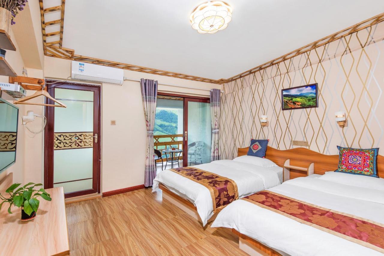 Longji Rice Terraces Green View Guesthouse หลงเซิง ภายนอก รูปภาพ