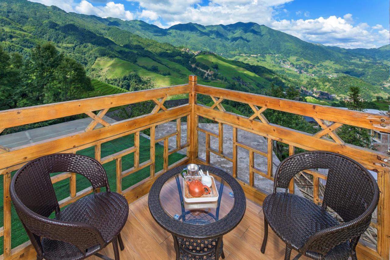 Longji Rice Terraces Green View Guesthouse หลงเซิง ภายนอก รูปภาพ
