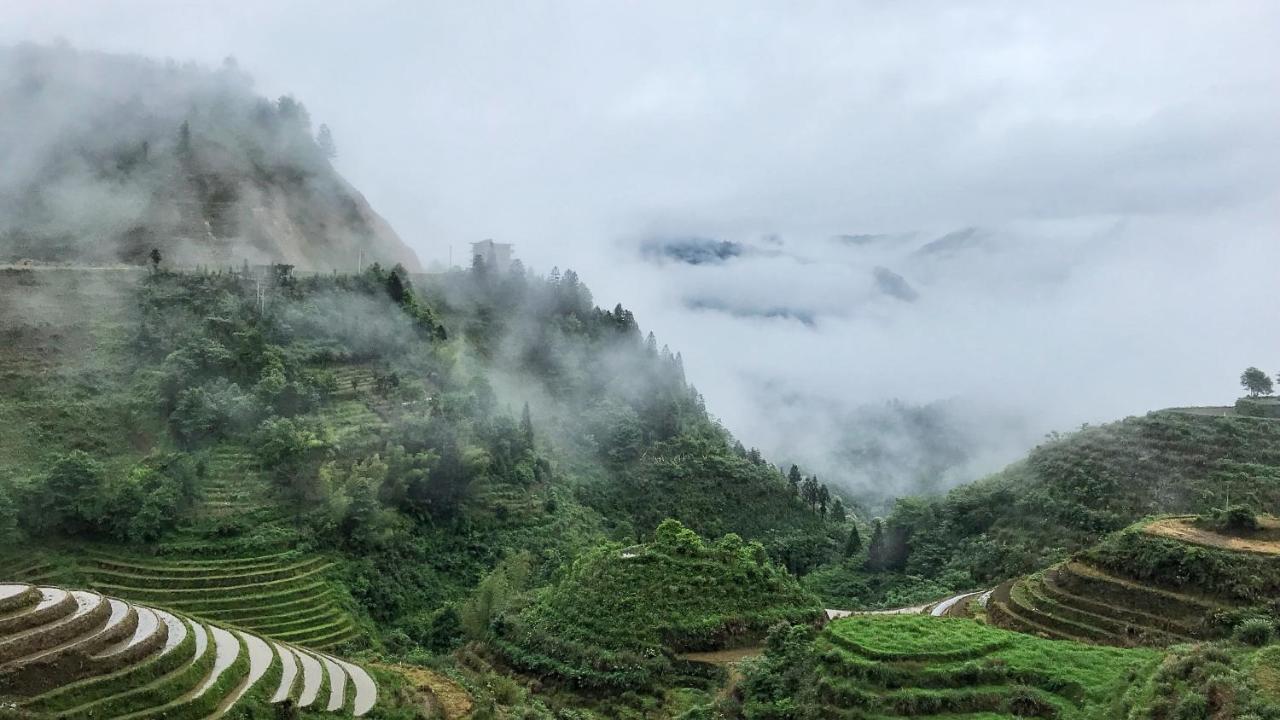 Longji Rice Terraces Green View Guesthouse หลงเซิง ภายนอก รูปภาพ