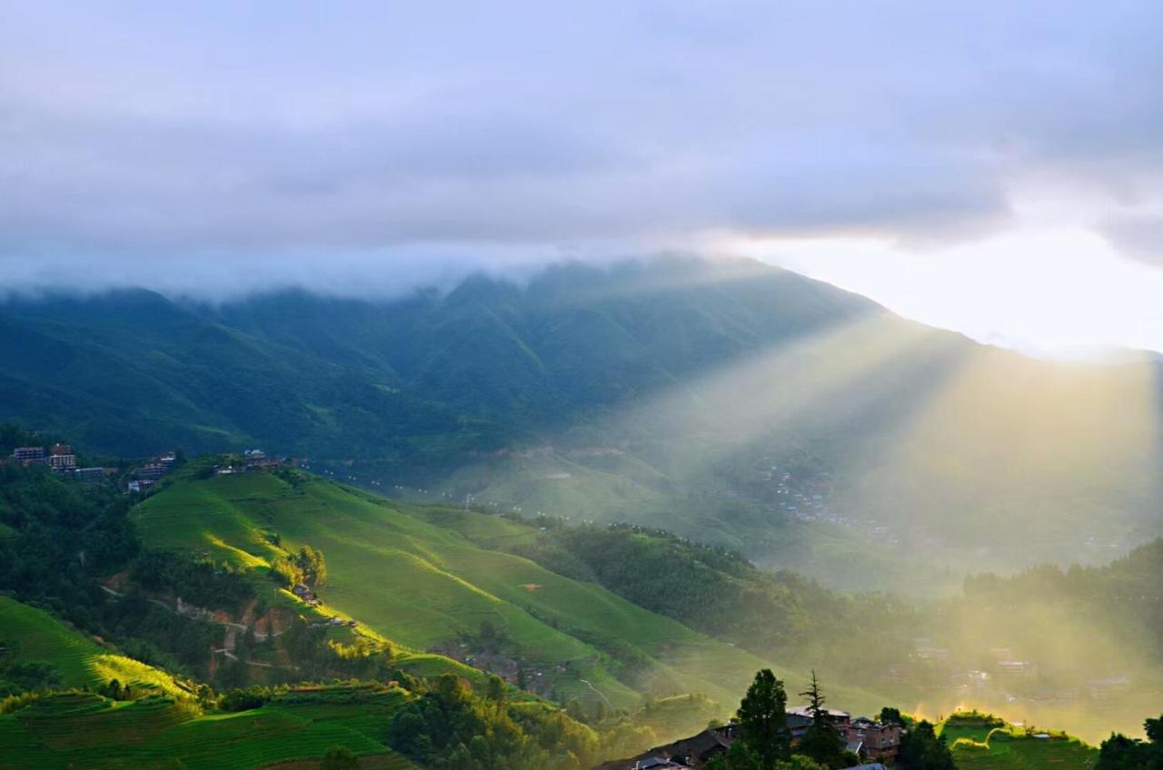 Longji Rice Terraces Green View Guesthouse หลงเซิง ภายนอก รูปภาพ
